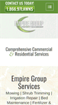 Mobile Screenshot of empirelawns.com