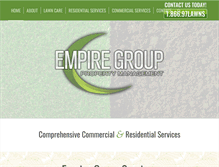 Tablet Screenshot of empirelawns.com